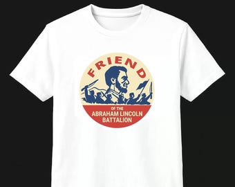 Abraham Lincoln Brigade Emblem T-Shirt