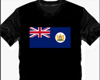 Flag of Hong Kong 英屬香港 Free HK T-Shirt
