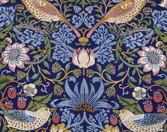 William Morris Strawberry Thief Design Poster Art Print