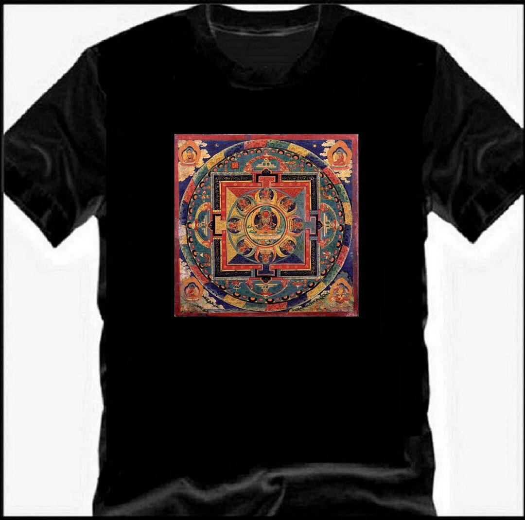 Buddha Mandala Thanka T-shirt - Etsy