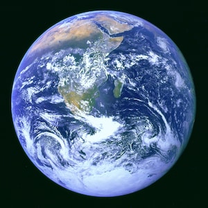 The Blue Marble - Earth Seen From Space Poster