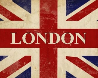 London Union Jack Pillow Case Cushion Cover