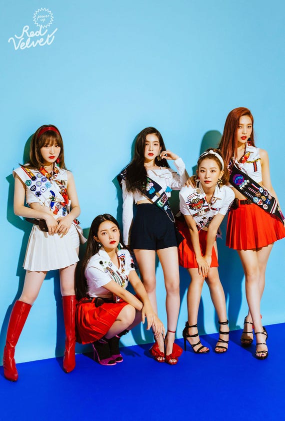 Red Velvet Kpop K-pop Print Poster - Etsy