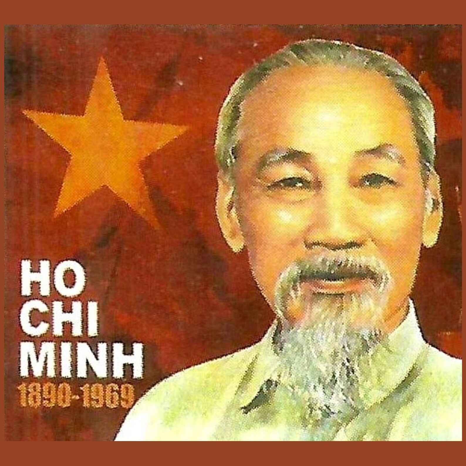 Ho Chi Minh Vietnam Communist Print POSTER Etsy
