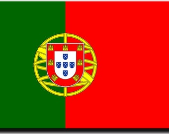 Portugal Flag Refrigerator Fridge Magnet Lisbon Porto Algarve