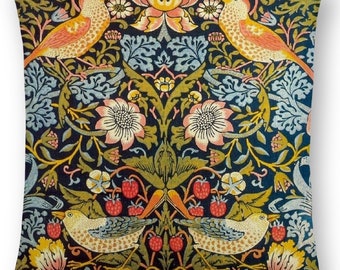 William Morris Strawberry Thief Cushion Cover Pillow Case