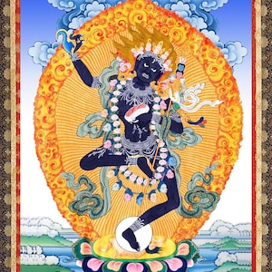Tibetan Thangka Vajravarahi Nairatmya Poster Print