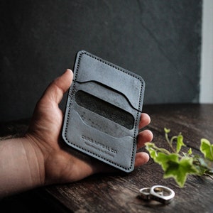 The Carrion V2, Handcrafted Leather Wallet image 3