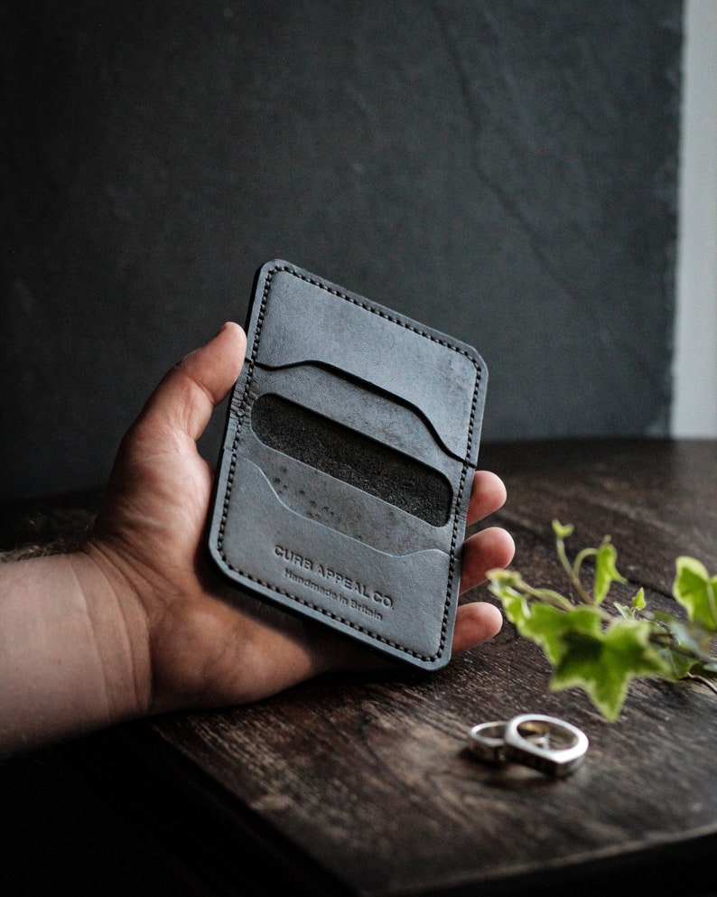 The Carrion V2, Handcrafted Leather Wallet image 3