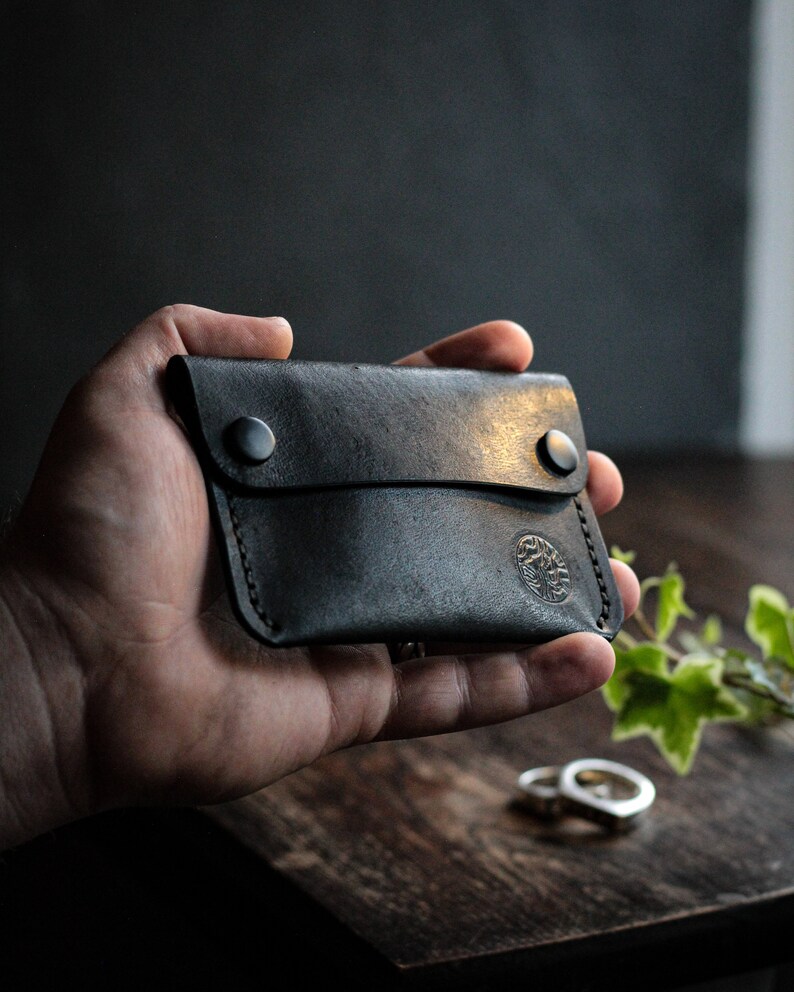 The Kite, Handcfrafted Leather Wallet. image 2