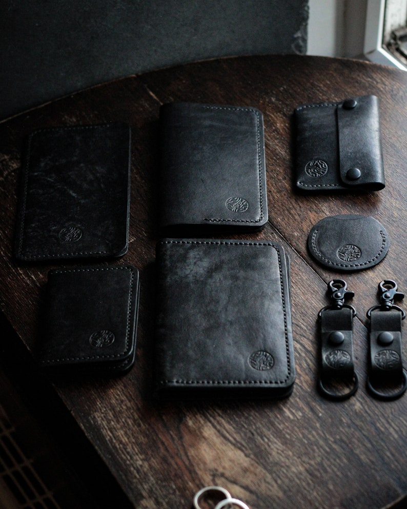 The Kite, Handcfrafted Leather Wallet. image 7