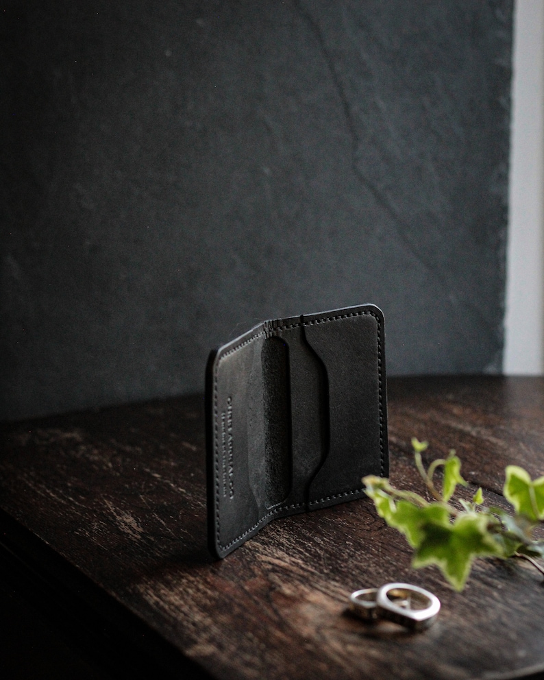 The Carrion V2, Handcrafted Leather Wallet image 4