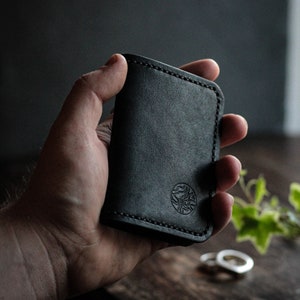 The Carrion V2, Handcrafted Leather Wallet image 2