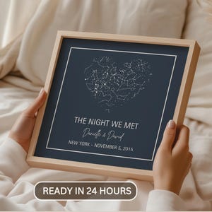 The Night We Met Star Map Printable Valentines Day Prints Valentines Day Gift for Wife Valentines Day Gift for Husband Valentines Print