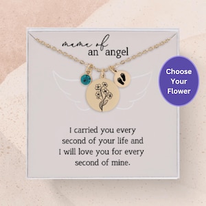 Miscarriage Gift Pregnancy Loss Necklace Stillborn Gift Miscarriage Necklace Angel baby loss Gift Baby Loss Jewelry Miscarriage Gift For Mom