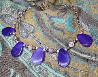 Amethyst-Halskette
