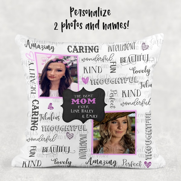 Mom Photo Pillow Sublimation DIGITAL DOWNLOAD ONLY png