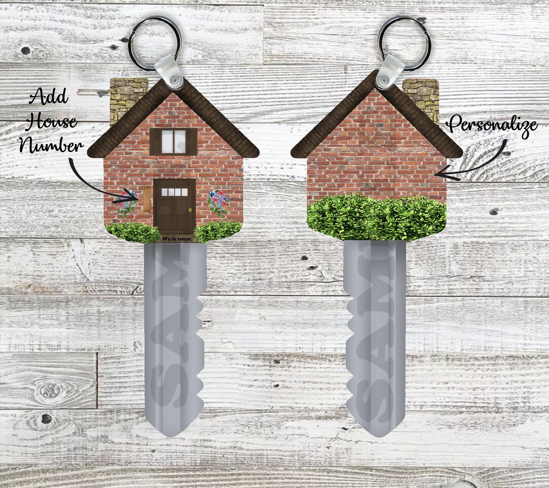 Brick House Key, Keychain SUBLIMATION DIGITAL DESIGN Png Etsy