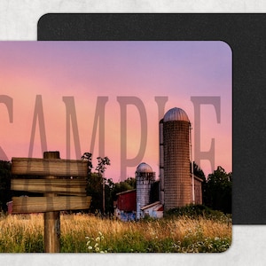 Farm Sunset Family Name Template for 3 SUBLIMATION DIGITAL DOWNLOAD jpeg