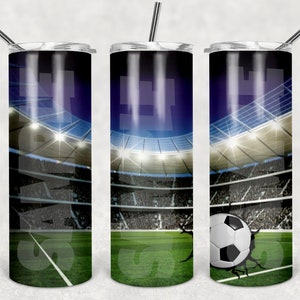 Soccer Personalize  20 oz. Tumbler DESIGN ONLY  Sublimation Digital Download Jpeg