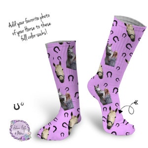 Custom Pet Horse Photo Socks, DIGITAL DOWNLOAD TEMPLATE for Photo Socks, Funny Socks, Horse ,Customized Sock Template, Sublimation png svg
