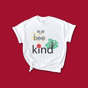 Bee Kind, Soyez aimable SVG, Soyez aimable PNG, Fichier numérique