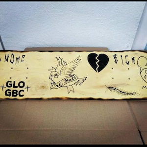 Lil Peep Skateboard Deck
