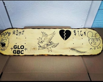 Lil peep skateboard deck
