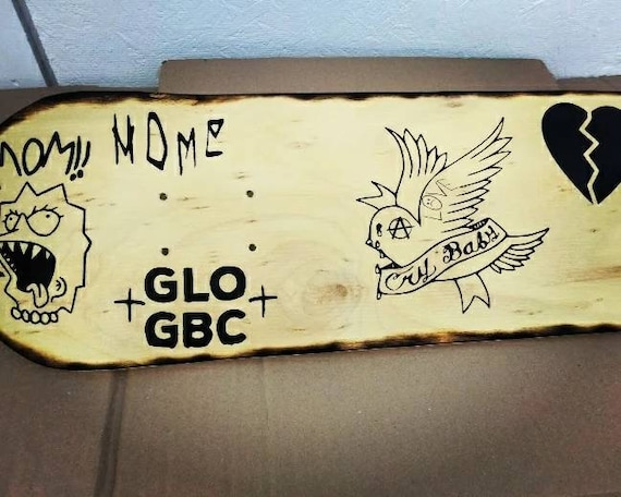 Lil Peep Skateboard Deck - Etsy