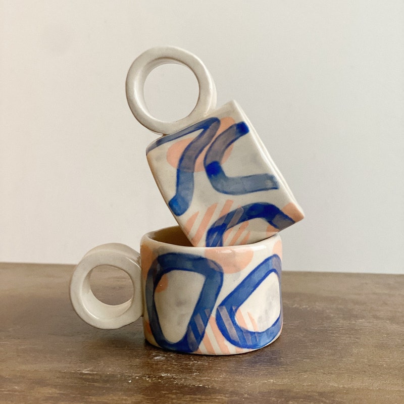 Modern Espresso Cups - Etsy