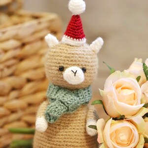 Amigurumi Crochet Pattern PDF in English: Carl the Alpaca image 3