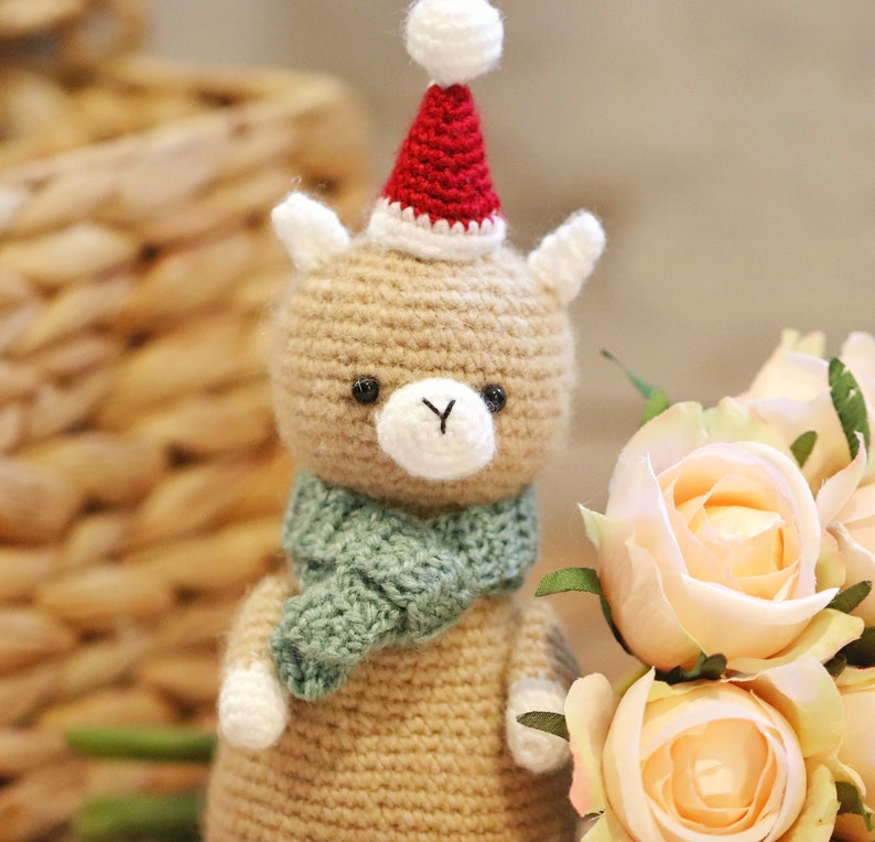 Amigurumi Crochet Pattern PDF in English: Carl the Alpaca image 3