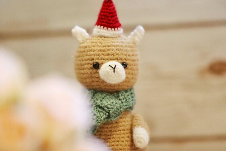 Amigurumi Crochet Pattern PDF in English: Carl the Alpaca image 1