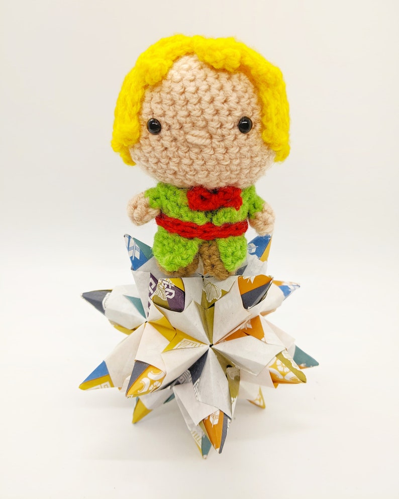 Amigurumi Crochet Pattern PDF in English: The Little Prince image 5