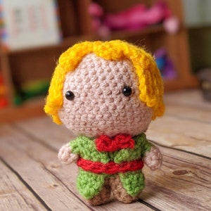 Amigurumi Crochet Pattern PDF in English: The Little Prince image 3