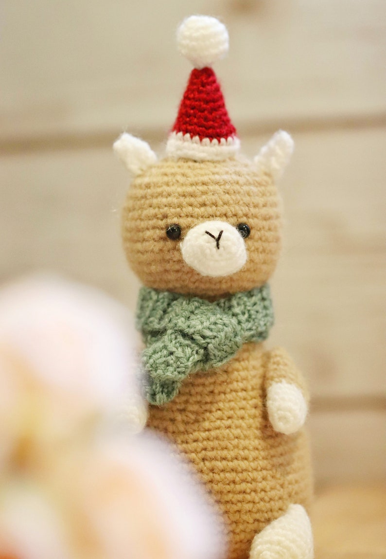 Amigurumi Crochet Pattern PDF in English: Carl the Alpaca image 2