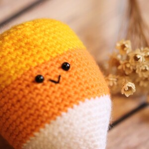 Amigurumi Crochet Pattern PDF in English: Candy Corn image 2