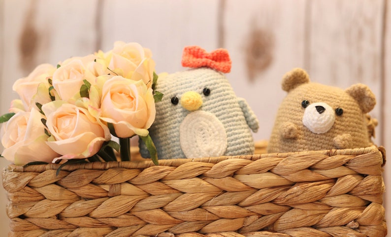 Amigurumi Crochet Pattern PDF in English: Waffle the Chubby Bear, Crochet Teddy Bear, Amigurumi Teddy Bear, Crochet Chubby Bear image 6