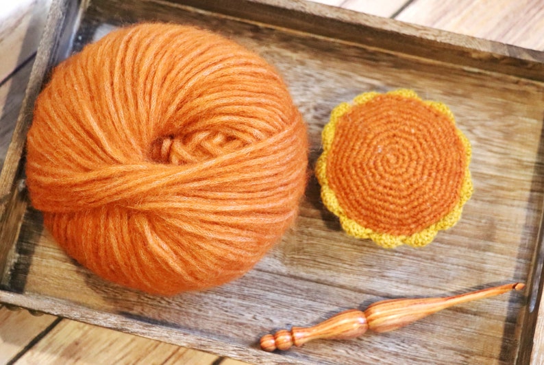 Amigurumi Crochet Pattern PDF in English: Pumpkin Pie image 3
