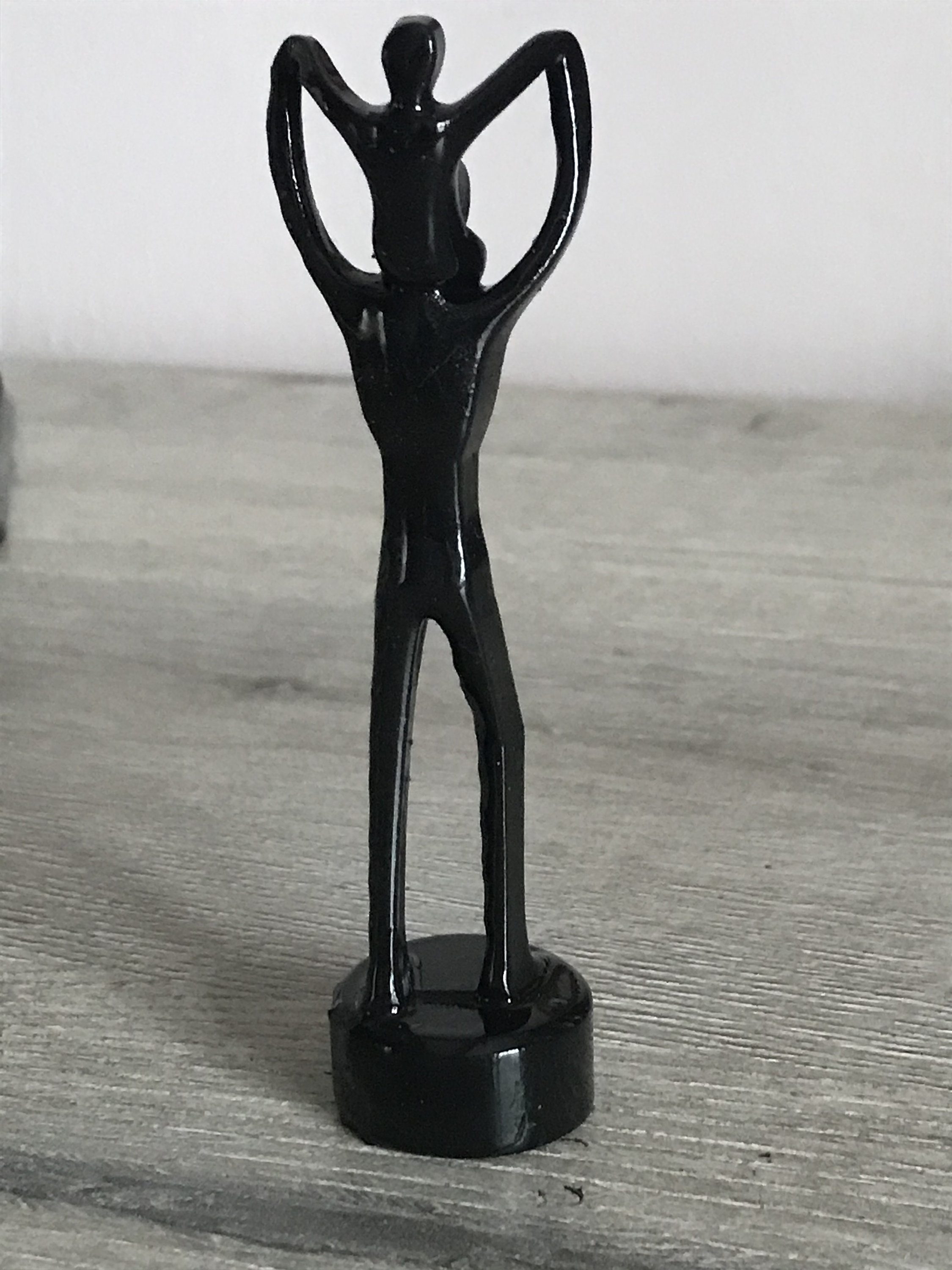 Statue father and child in resin Etsy