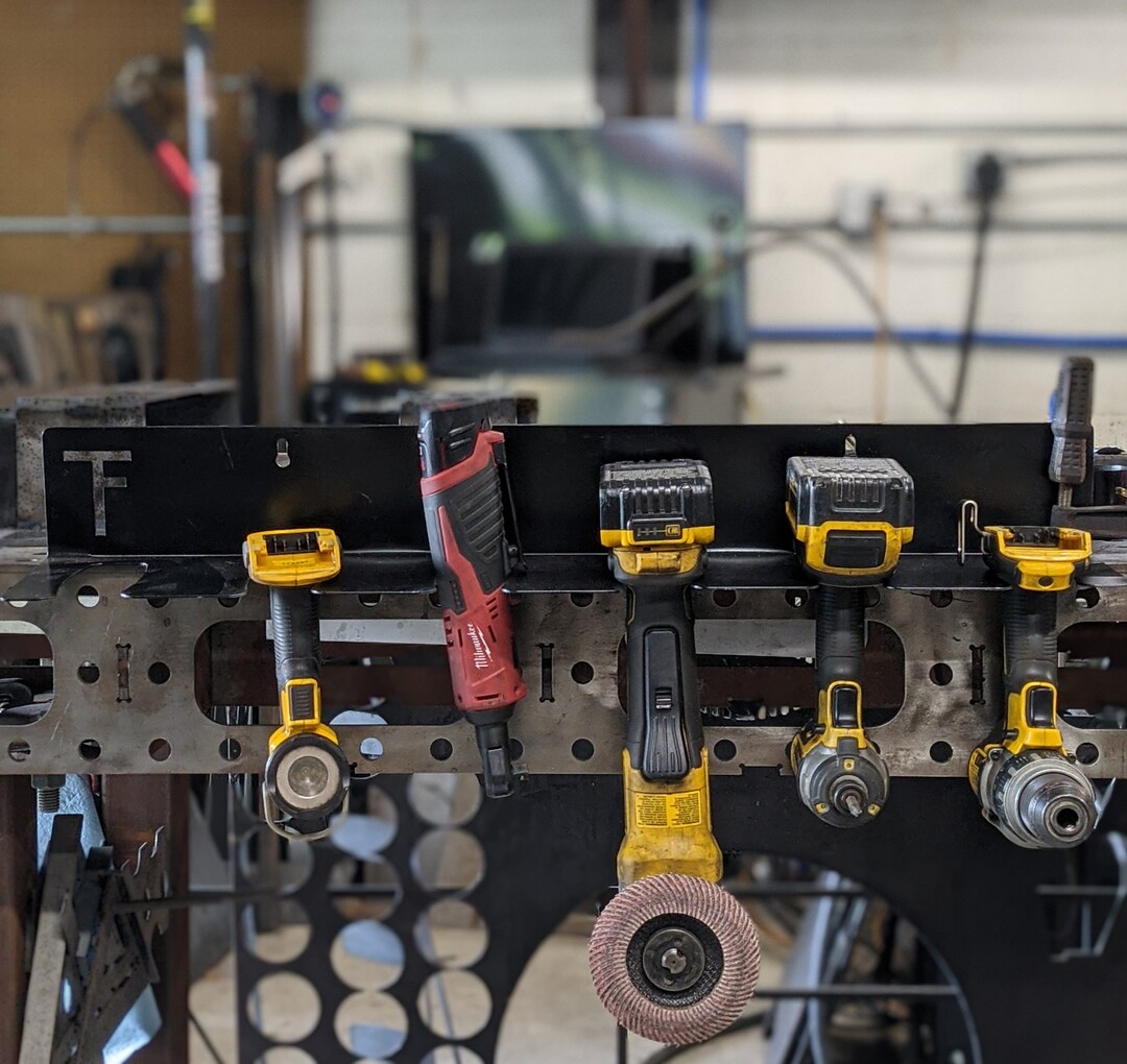 Drill Organizer Impact Holder Milwaukee Drill Holder Etsy