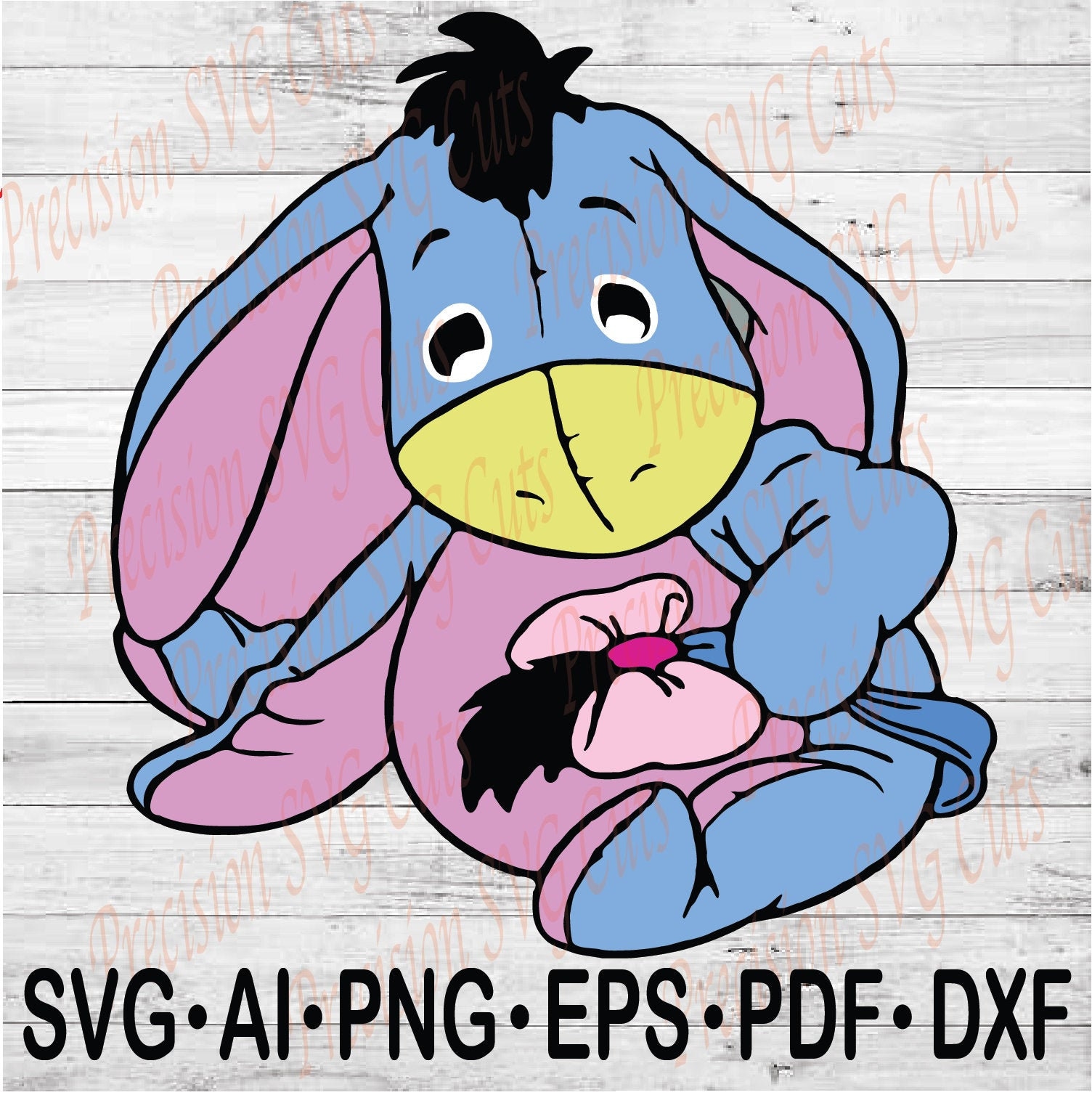 Free Free Baby Eeyore Svg 140 SVG PNG EPS DXF File