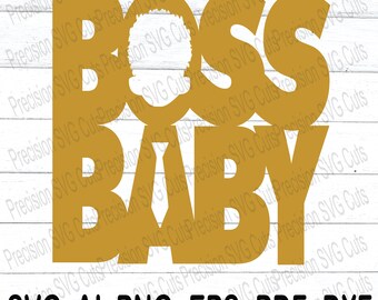 Boss Baby Logo Png Etsy