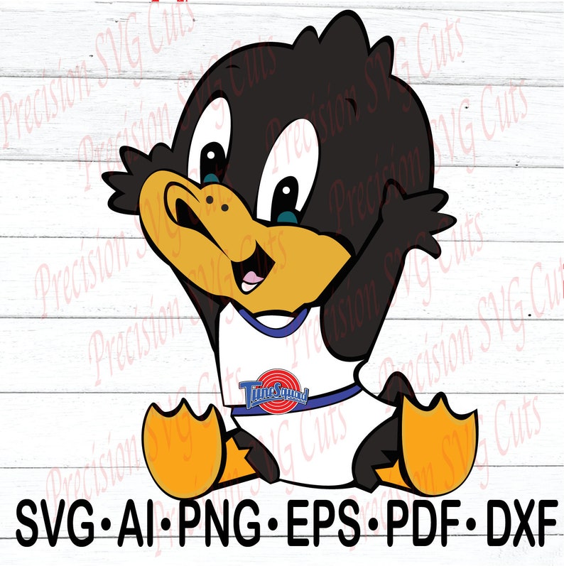 Baby Daffy Space Jam Digital Party Decoration Digital svg ...