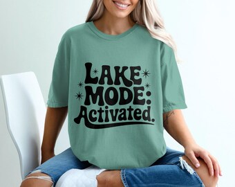 Lake Mode Activated svg, Lake Life svg, Summer svg Cut File, Vacation svg, Camping svg, Cricut, Silhouette, Digital Download