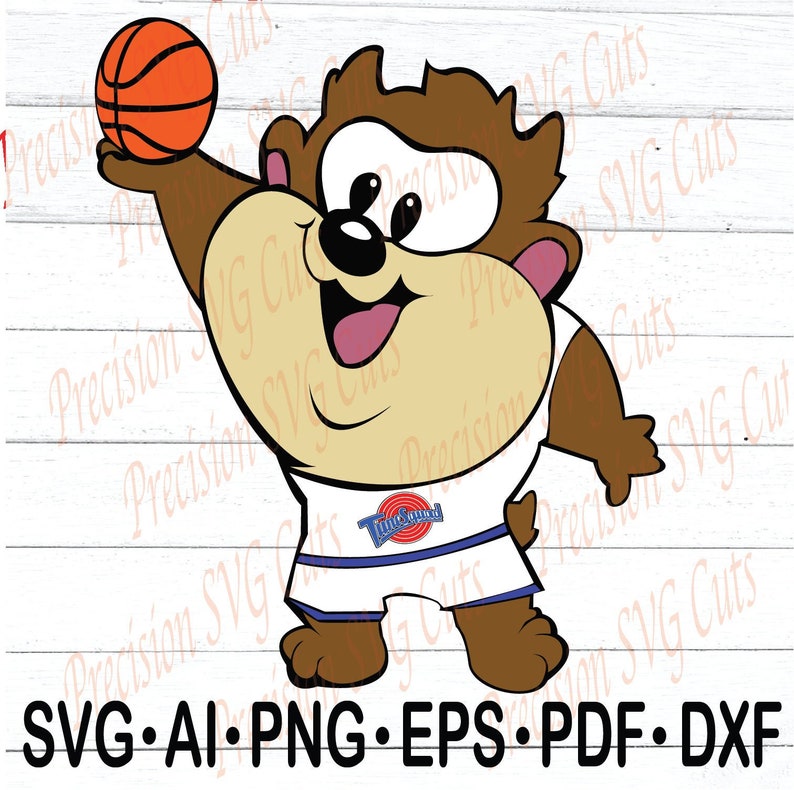 Download Baby Taz Space Jam Digital Party Decoration Digital svg ...