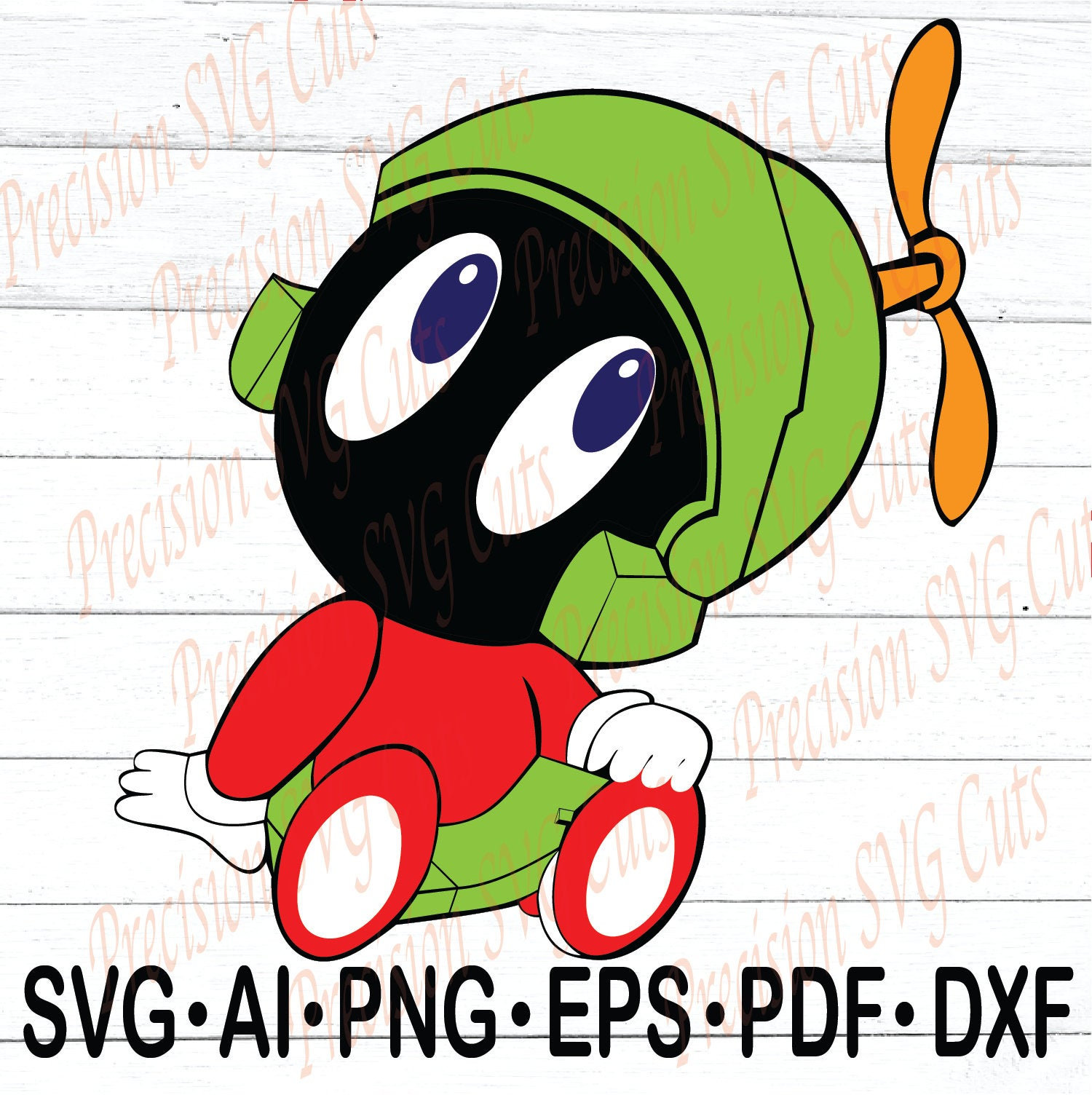 Baby Marvin The Martian Space Jam Digital Party Decoration | Etsy