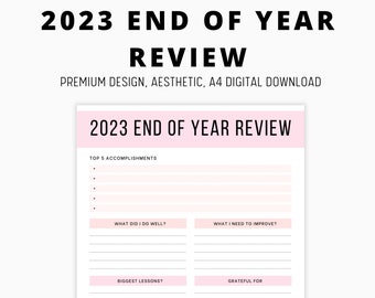 2023 end of year reflections, 2023 accomplishments, reflection prompts, new year reset routine, 2023 yearly review, 2023 self reflection