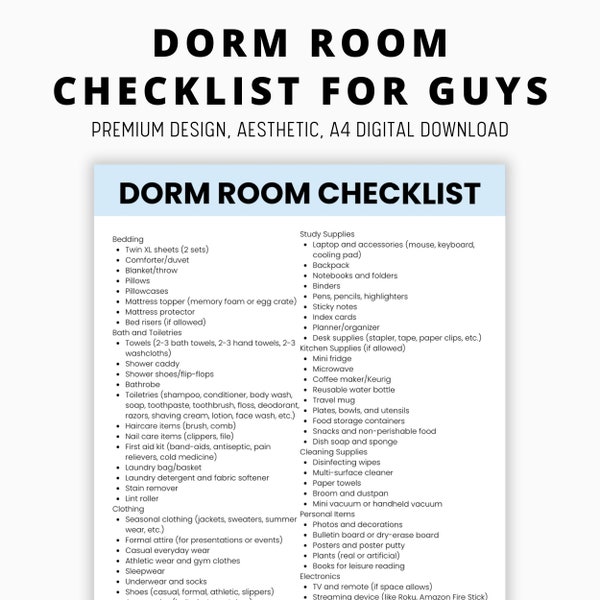 dorm-list-for-guys-etsy