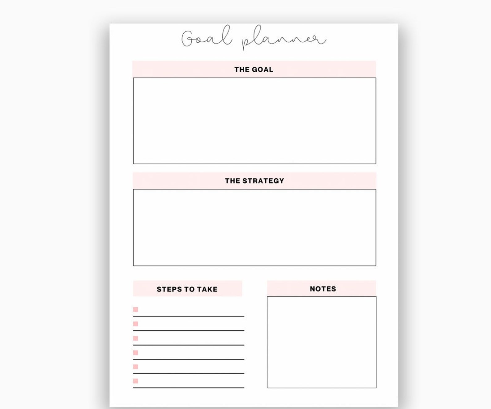 2022 Planner Printable Life Planner Daily Planner Weekly - Etsy
